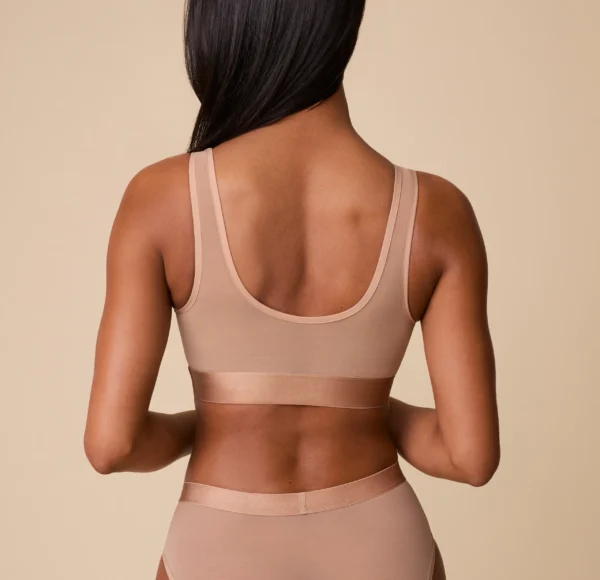ComfortMesh™ Scoop Bralette - Taupe - Image 2
