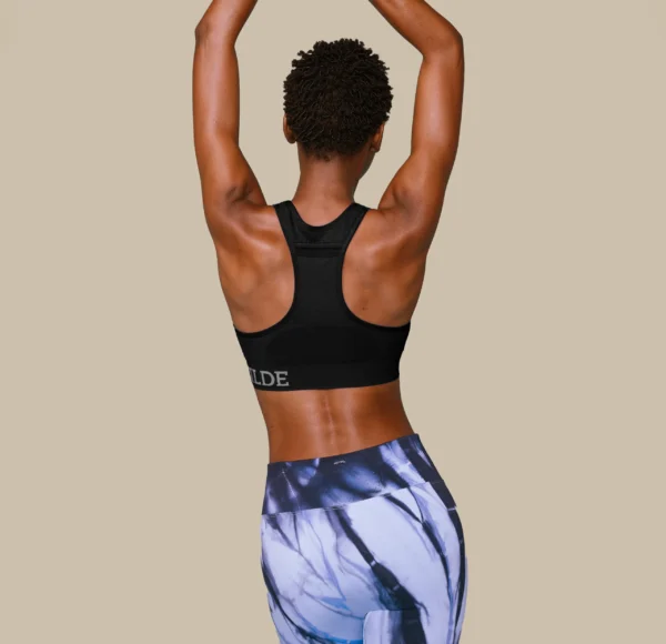 Move Racerback Sports Bra - Black - Image 2