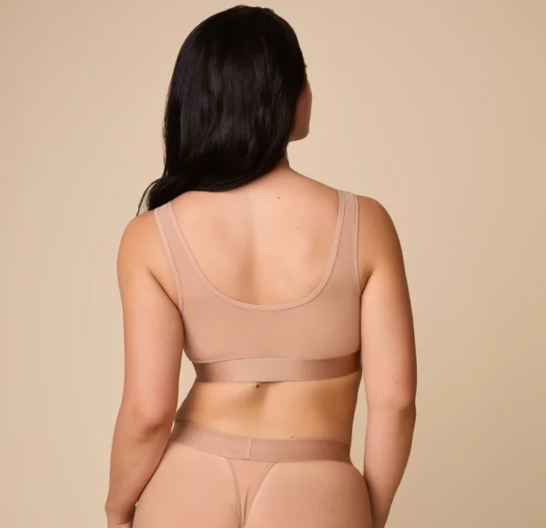 ComfortMesh™ Scoop Bralette - Taupe - Image 4