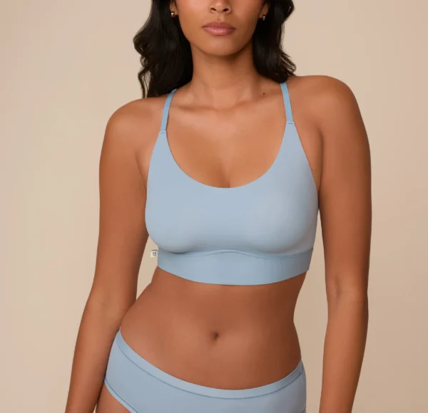 Bliss Racerback Bralette - Glacier