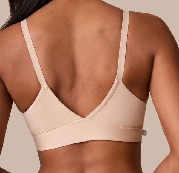 Bliss Triangle Bralette - Beige - Image 8