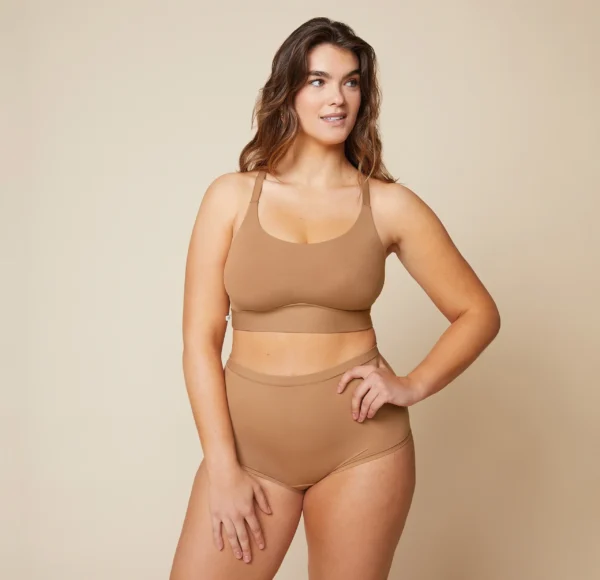 Bliss Racerback Bralette - Tan