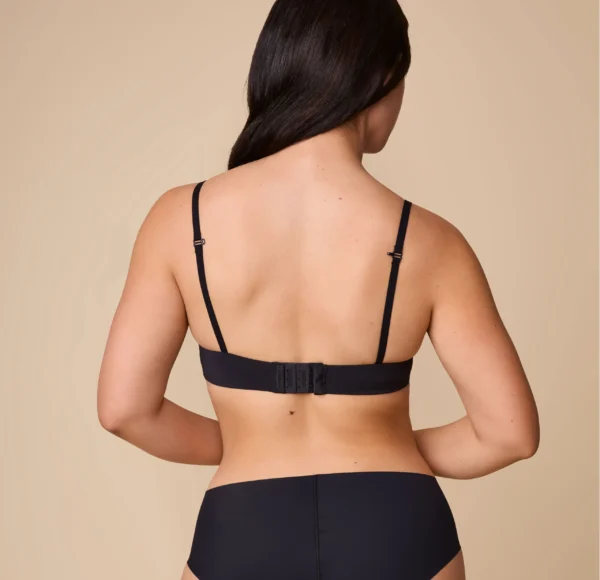 Base T-Shirt Bra - Black - Image 4