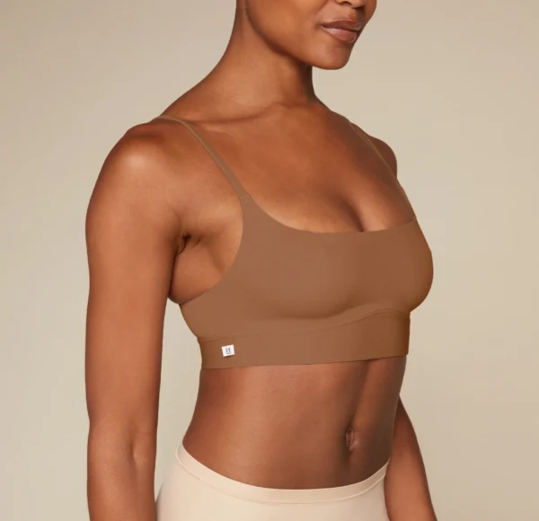 Bliss Scoop Bralette - Brown - Image 4