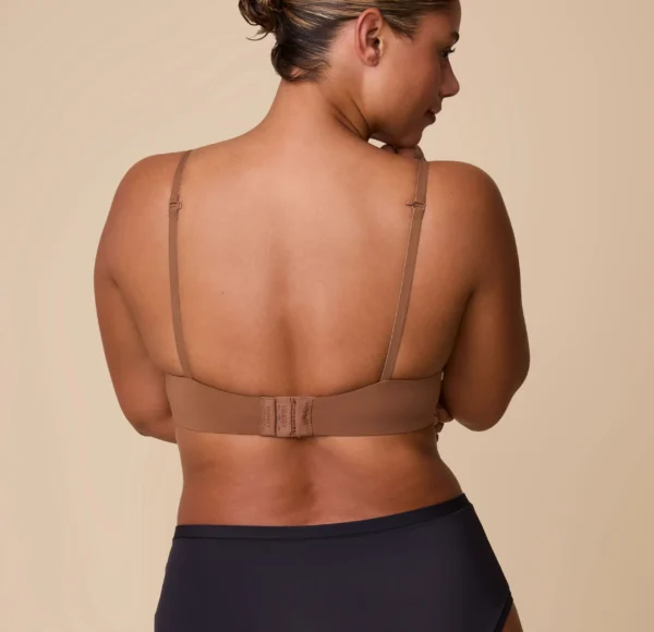 Base T-Shirt Bra - Brown - Image 2