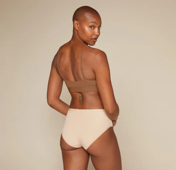 Bliss Scoop Bralette - Brown - Image 2