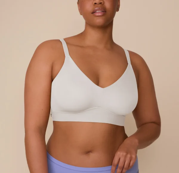 Bliss Triangle Bralette - Frost