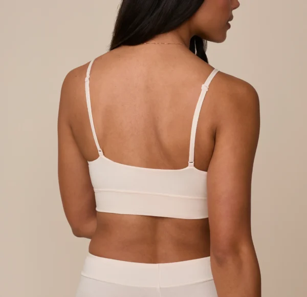 Cloud Cotton Triangle Bralette - Quartz - Image 2