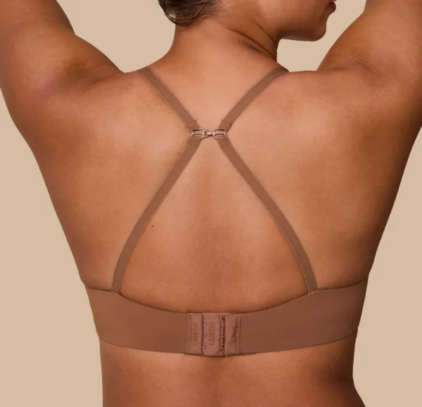 Base T-Shirt Bra - Brown - Image 6