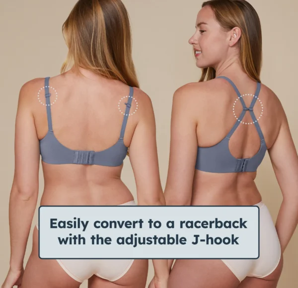 Base Unlined Bra - Deja Blue - Image 6