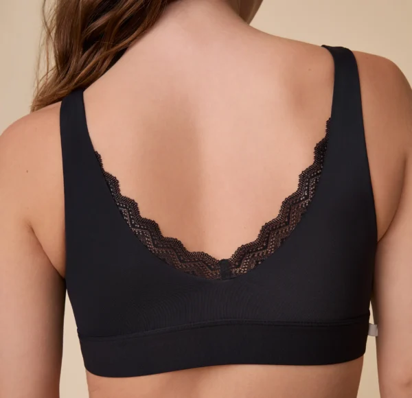 Bliss Lace Bralette - Black - Image 8