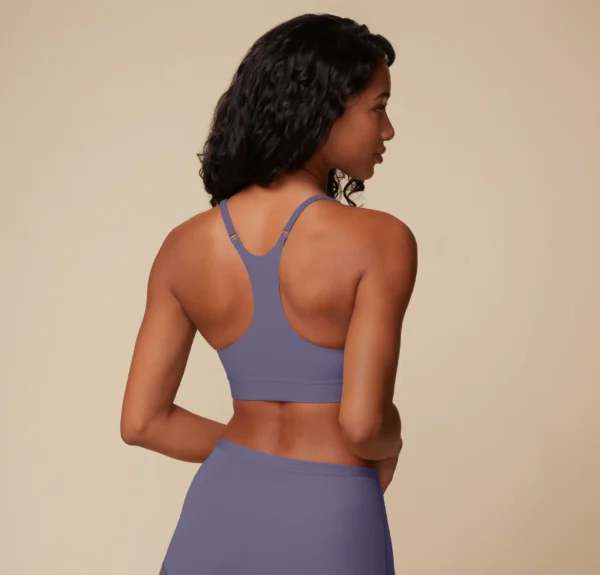 Bliss Racerback Bralette - Overcast - Image 2
