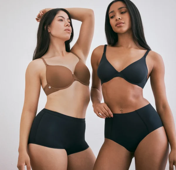 Base T-Shirt Bra - Brown - Image 7