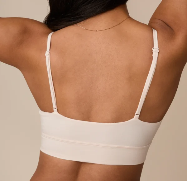 Cloud Cotton Triangle Bralette - Quartz - Image 8
