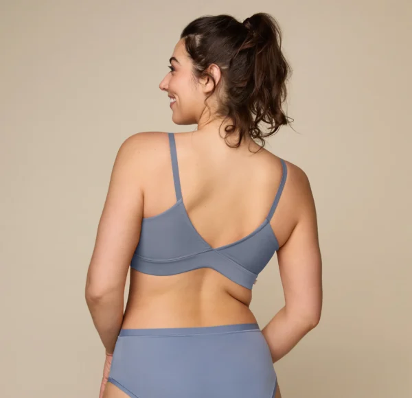Bliss Triangle Bralette - Steel - Image 2