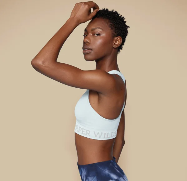 Move Racerback Sports Bra - Ice - Image 3