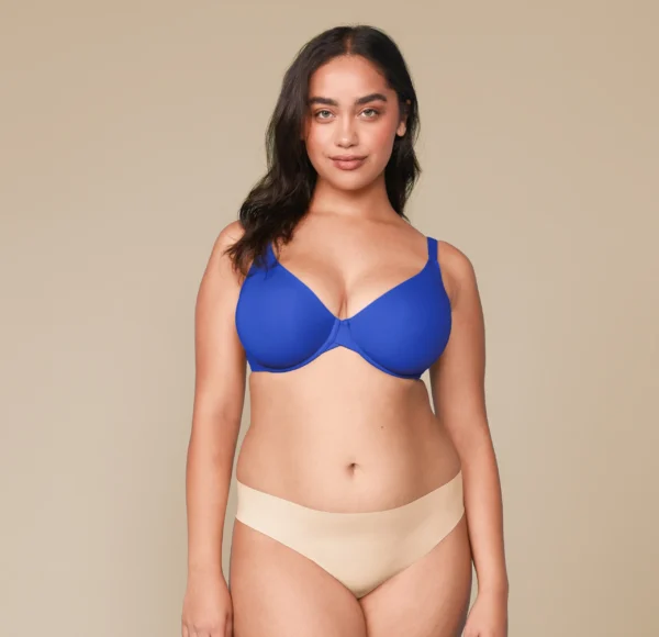 Base Unlined Bra - Deja Blue