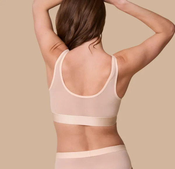 ComfortMesh™ Scoop Bralette - Pearl - Image 2