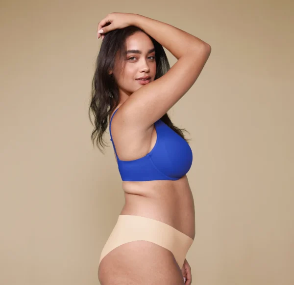 Base Unlined Bra - Deja Blue - Image 3