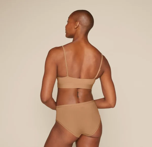 Bliss Scoop Bralette - Tan - Image 3