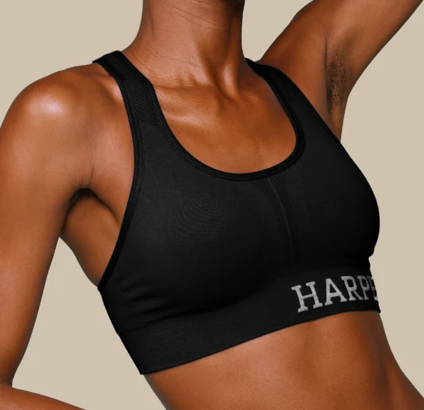 Move Racerback Sports Bra - Black - Image 5