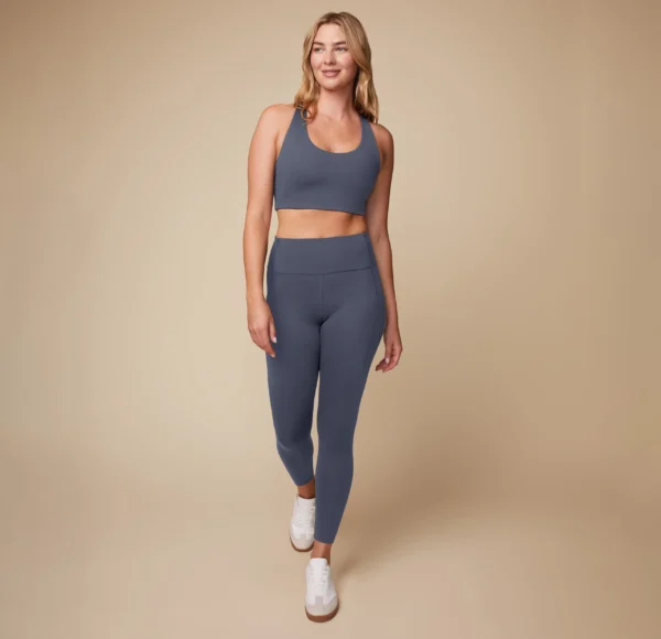 Flex Convertible Sports Bra - Slate - Image 5
