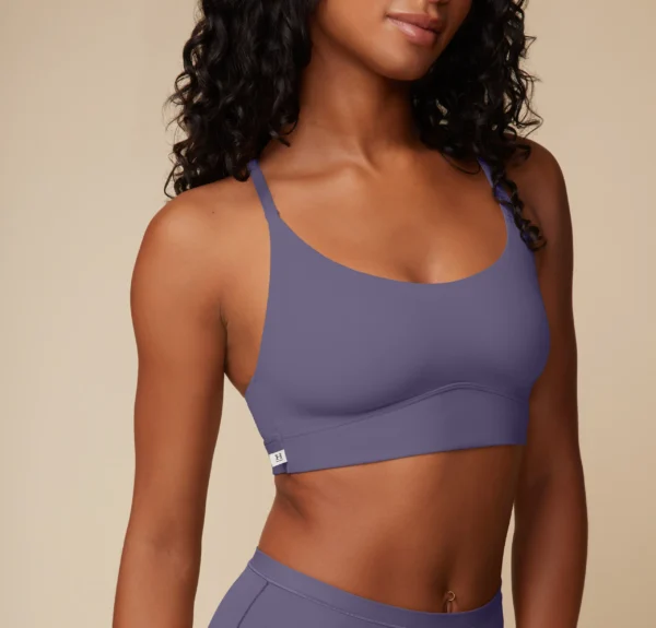 Bliss Racerback Bralette - Overcast