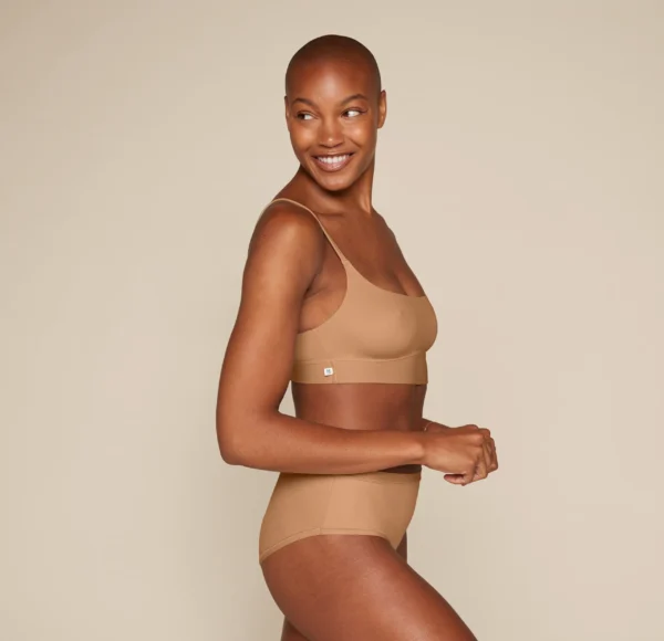 Bliss Scoop Bralette - Tan