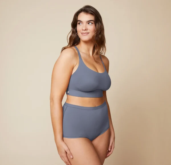 Bliss Racerback Bralette - Steel - Image 3