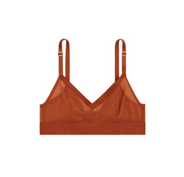 ComfortMesh™ Triangle Bralette - French Press