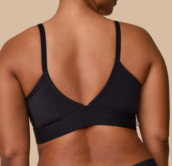 Bliss Triangle Bralette - Black - Image 8