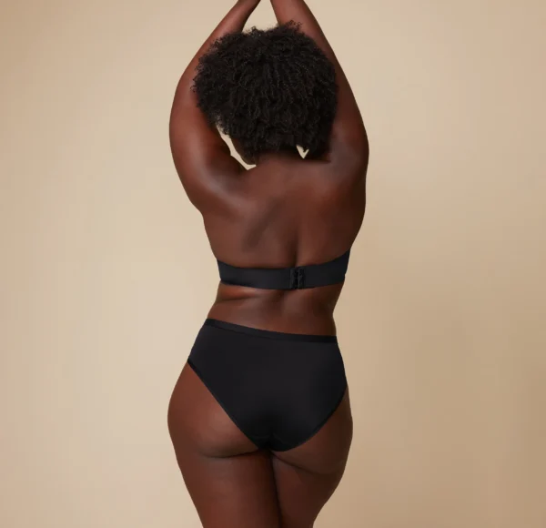 Base Strapless Bra - Black - Image 2