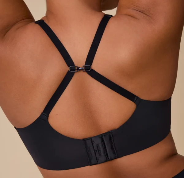 Base Unlined Bra - Black - Image 7