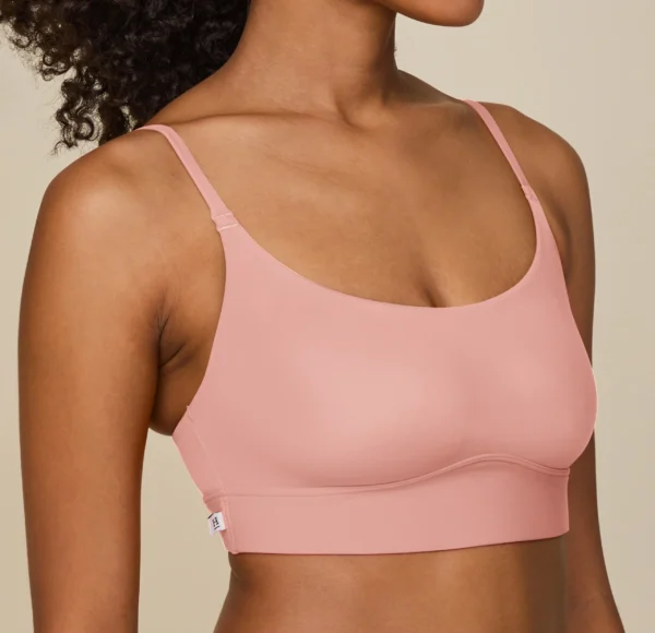 Bliss Scoop Bralette - Dusty Rose - Image 5