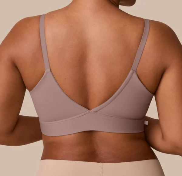 Bliss Triangle Bralette - Mauve - Image 5
