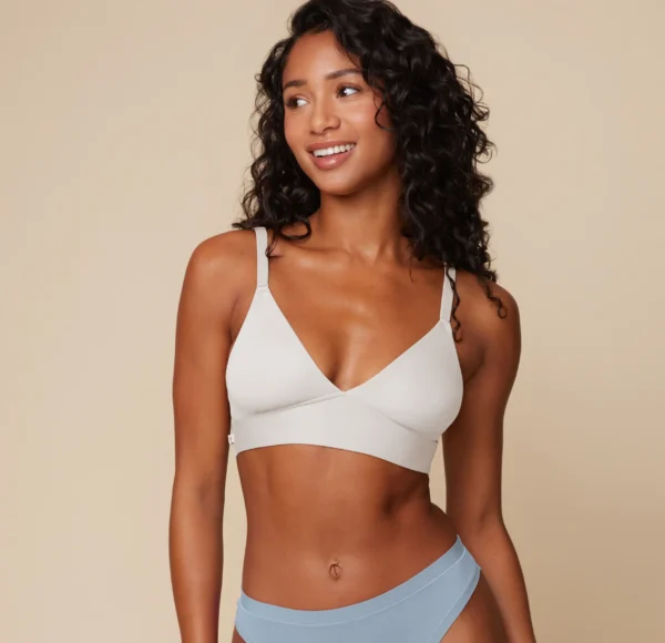 Bliss Triangle Bralette - Frost - Image 3