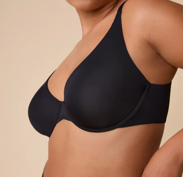 Base Unlined Bra - Black - Image 6