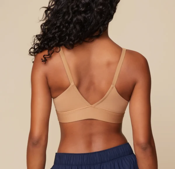 Bliss Triangle Bralette - Tan - Image 2