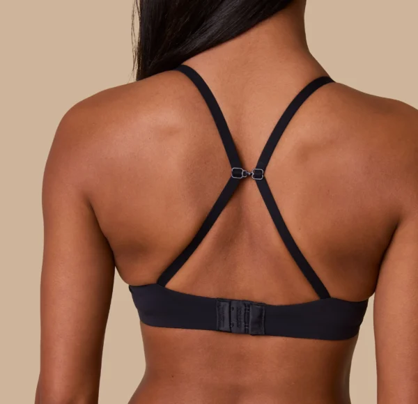 Base T-Shirt Bra - Black - Image 8