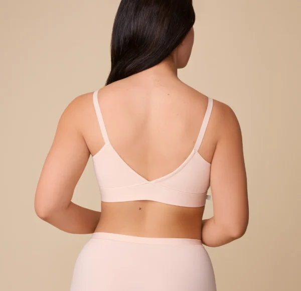 Bliss Triangle Bralette - Rose - Image 4