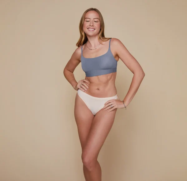 Bliss Scoop Bralette - Steel - Image 4
