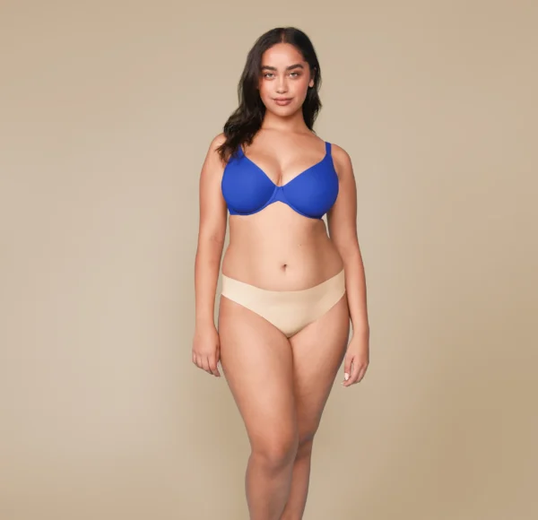 Base Unlined Bra - Deja Blue - Image 4